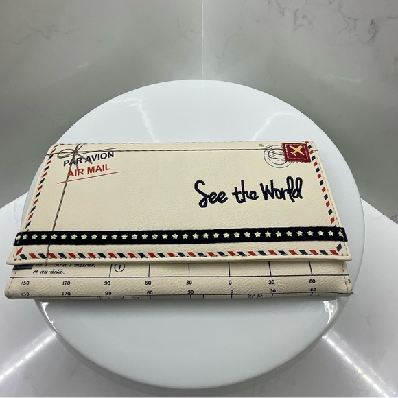 MIAMICA Bags Miamica File Fly Travel Wallet Document Organizer